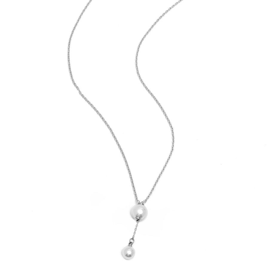 Pearl Lariat Necklace