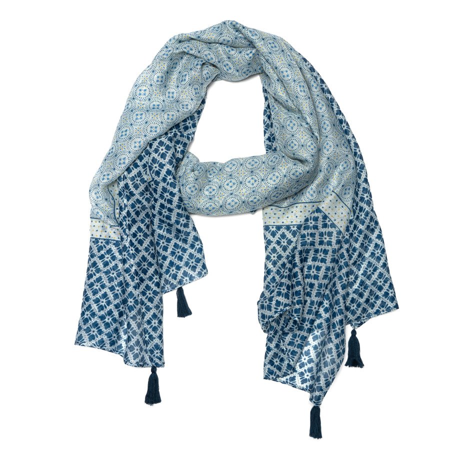 Shades of Denim Scarf