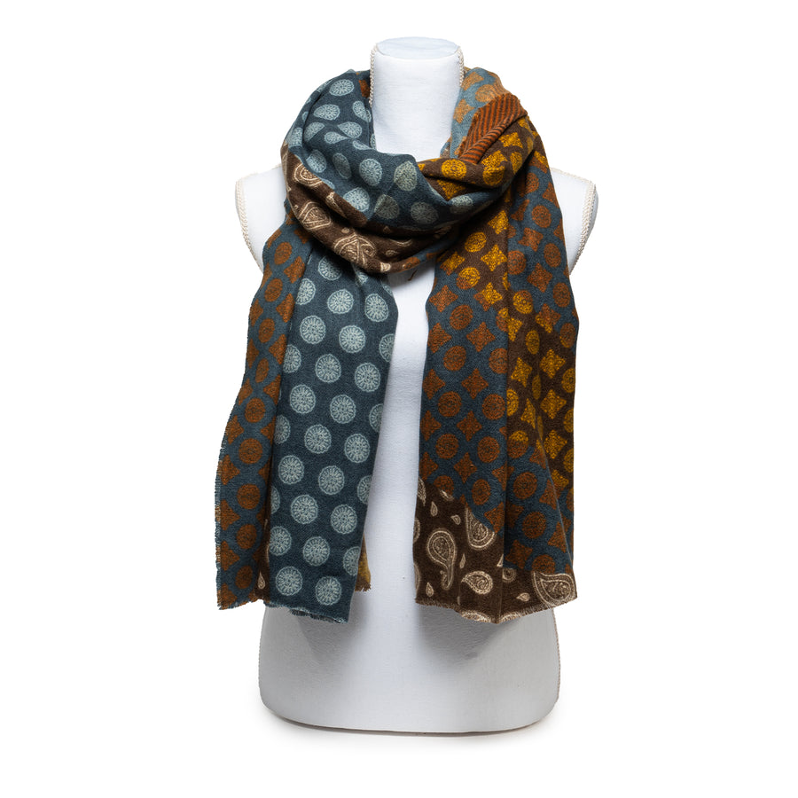 Tonal Foulard Scarf