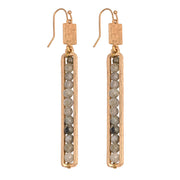 Stone Bar Earring