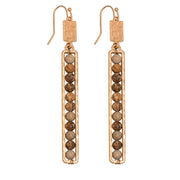 Stone Bar Earring