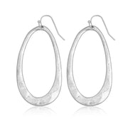 Oval Hoop Earring