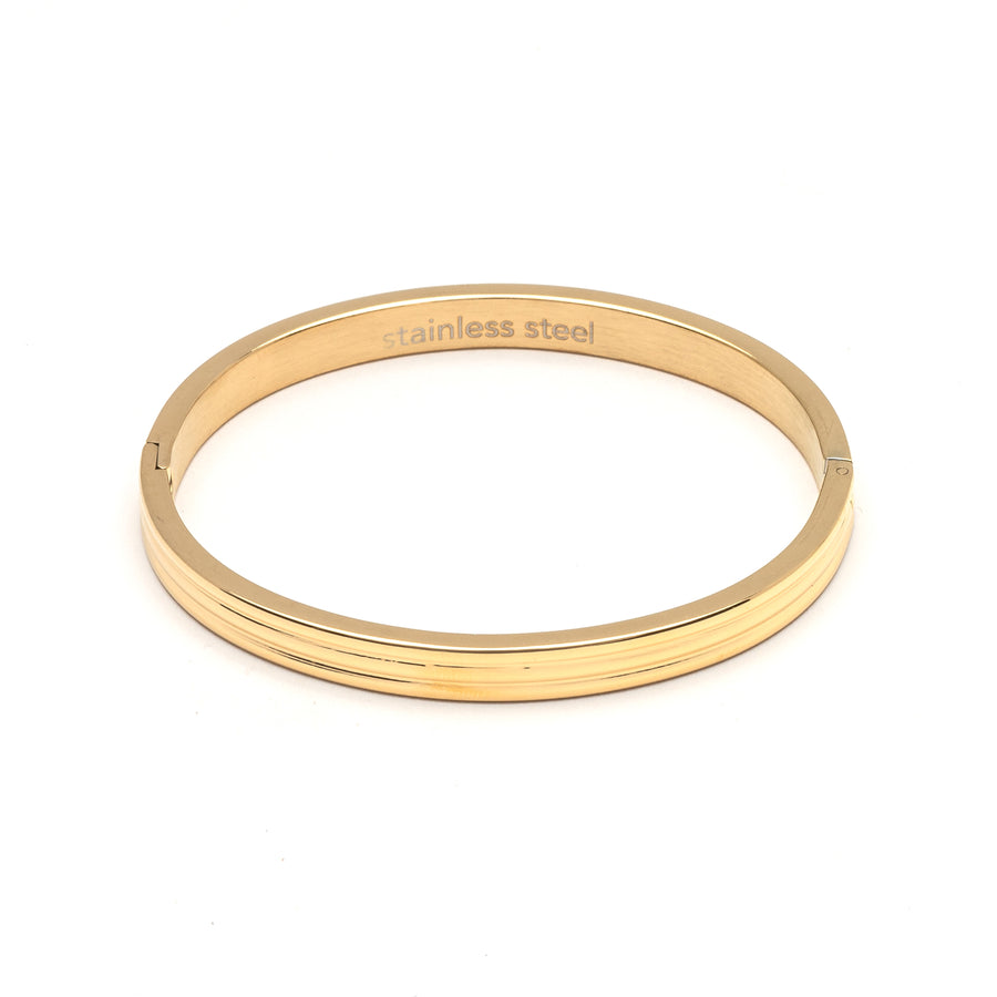 Ribbed Bangle