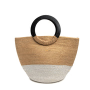 Murni Natural Silver Handbag