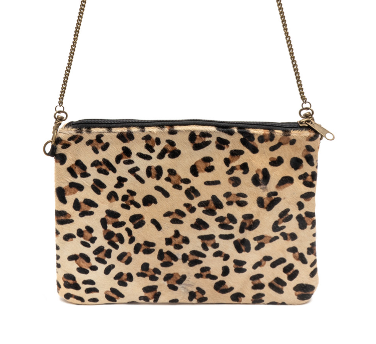 Leopard Pattern Clutch Bag