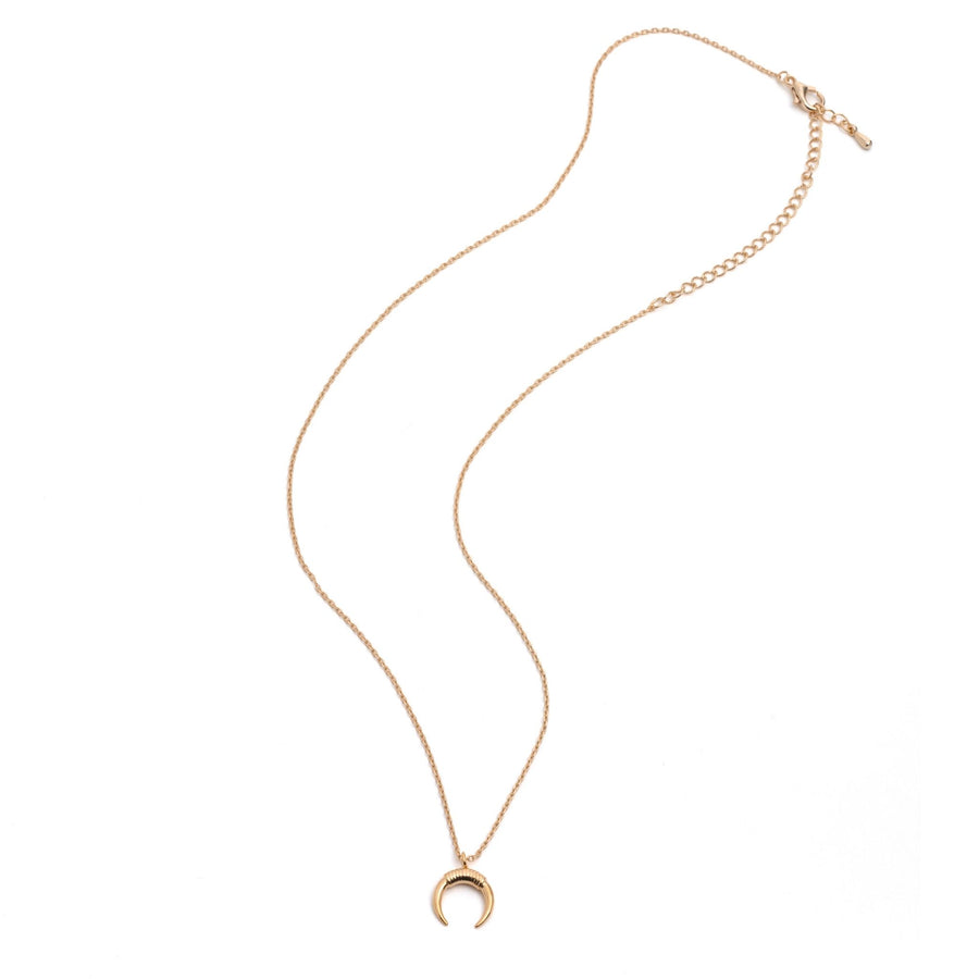 Horn Pendant Necklace