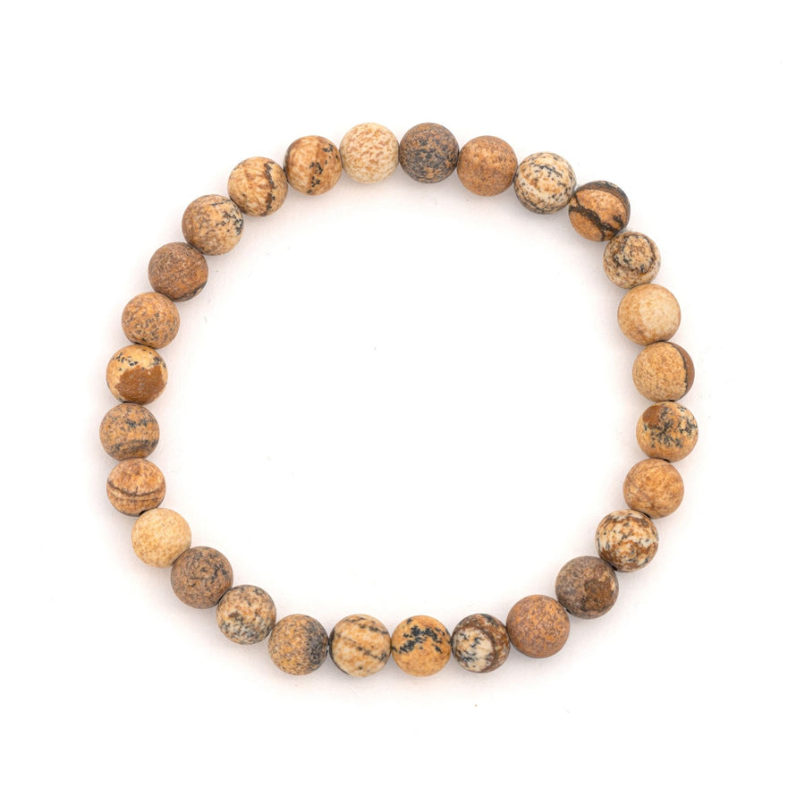 Jasper Stone Stretch Bracelet