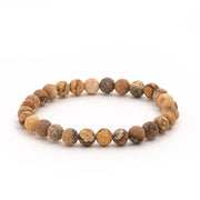 Jasper Stone Stretch Bracelet