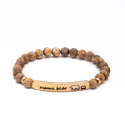 Mama Bear Stone Bracelet