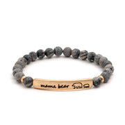 Mama Bear Stone Bracelet
