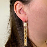 Stone Bar Earring