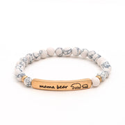 Mama Bear Stone Bracelet