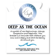 Deep as the Ocean Charm Bracelet
