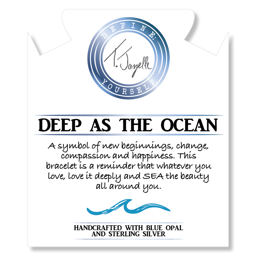 Deep as the Ocean Charm Bracelet
